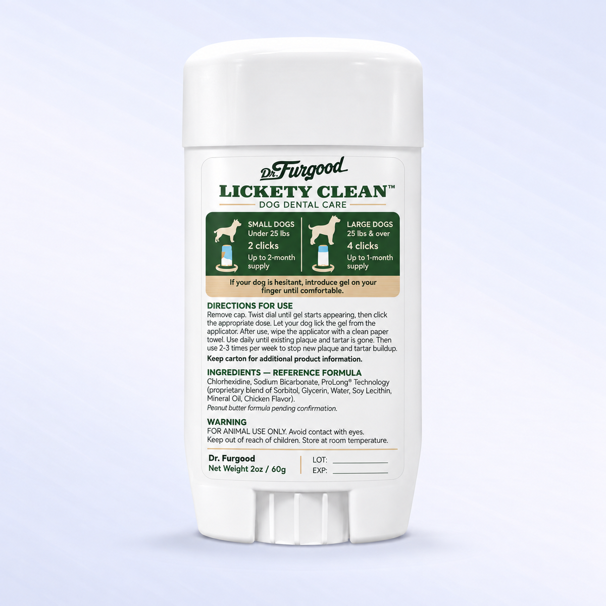 Lickety Clean™ - Brushless Oral Care Gel