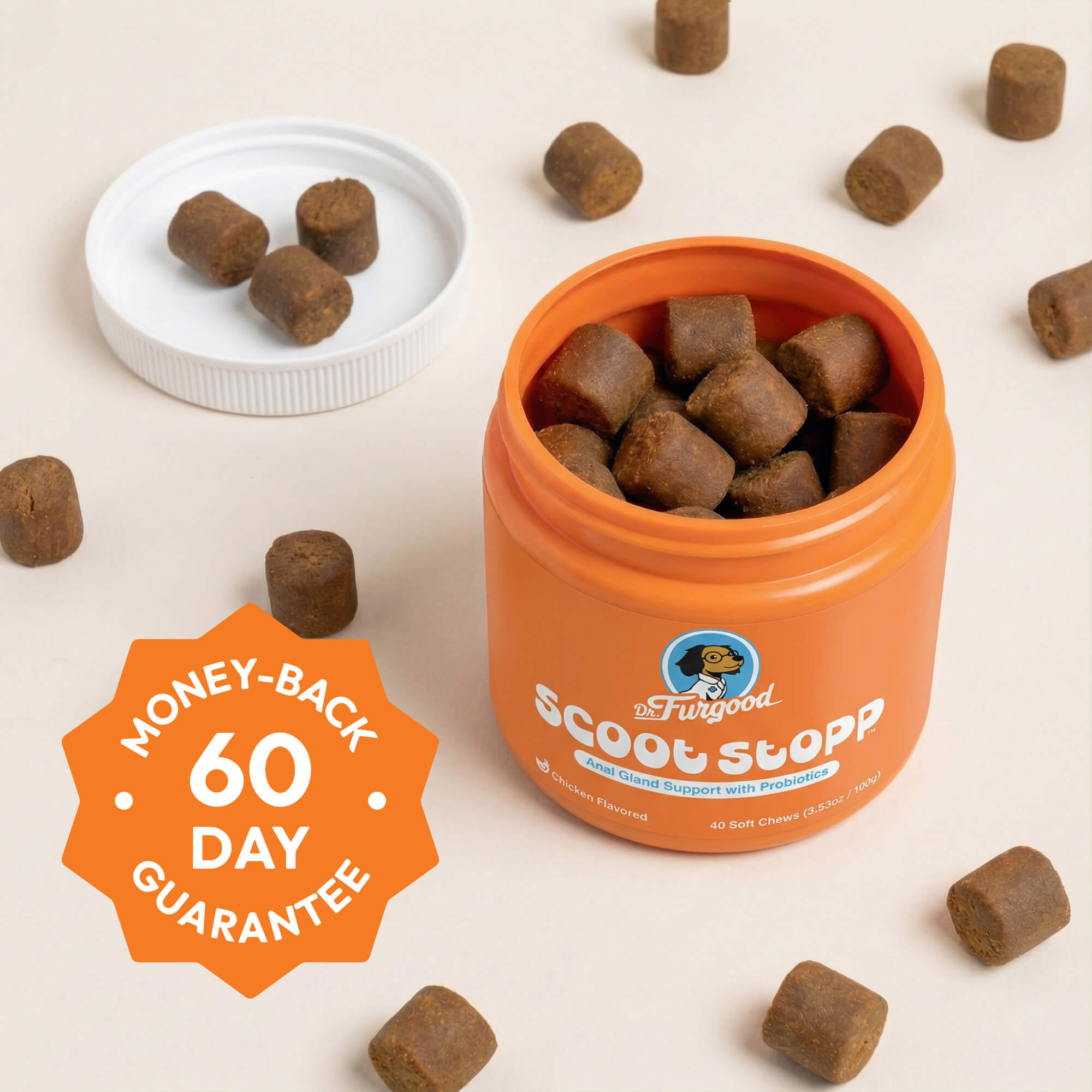 Scoot Stopp™ - Dog Anal Gland Support Chews