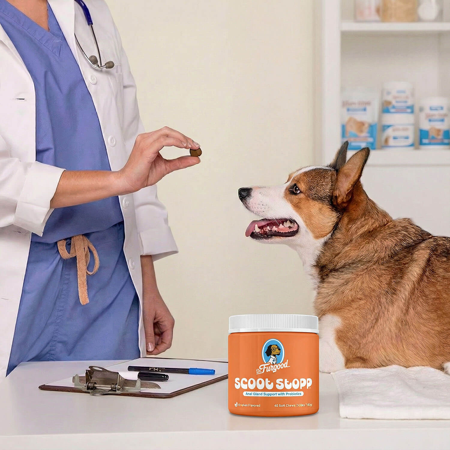 Scoot Stopp™ - Dog Anal Gland Support Chews
